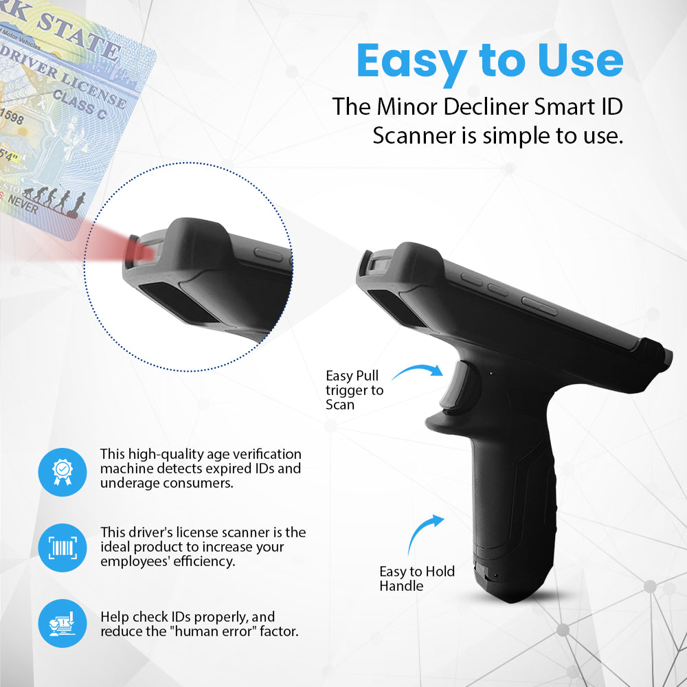 Portable ID Scanner with Handle