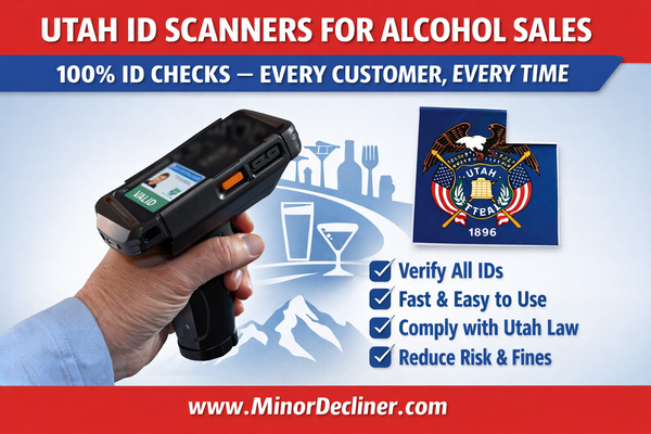 Utah ID Scanners for Alcohol Sales: How Businesses Can Comply with Utah’s 100% ID Law