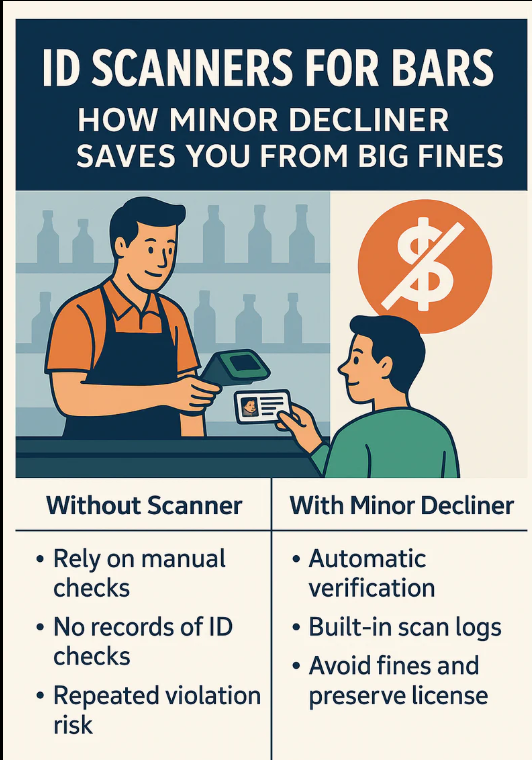 Maryland Bars Fined for Selling to Minors – Why ID Scanners Protect Your Liquor License