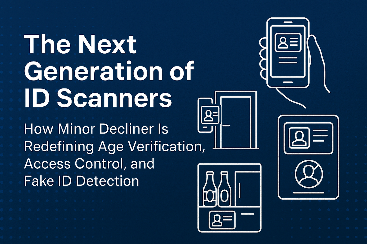 Minor Decliner’s Next-Gen ID Scanners:Smarter Age Checks / Access Cntl