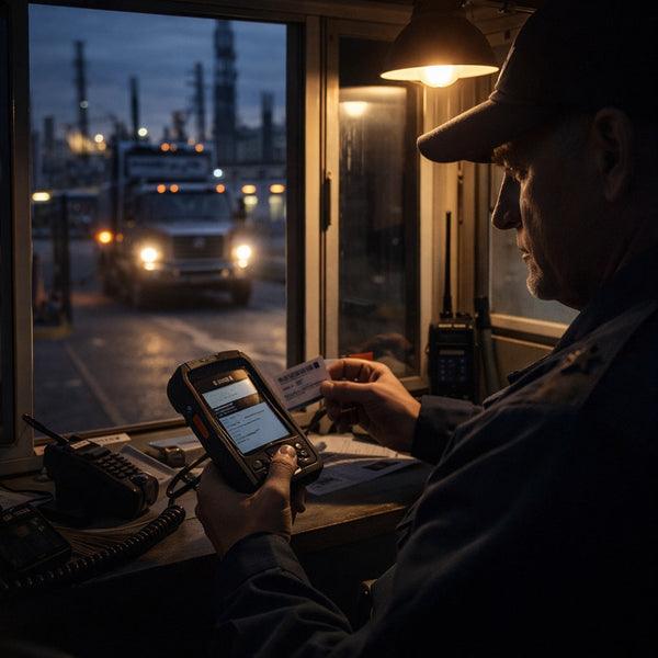 Stop Cargo Theft: Fixed-Mount ID Scanners for Warehouse Gates