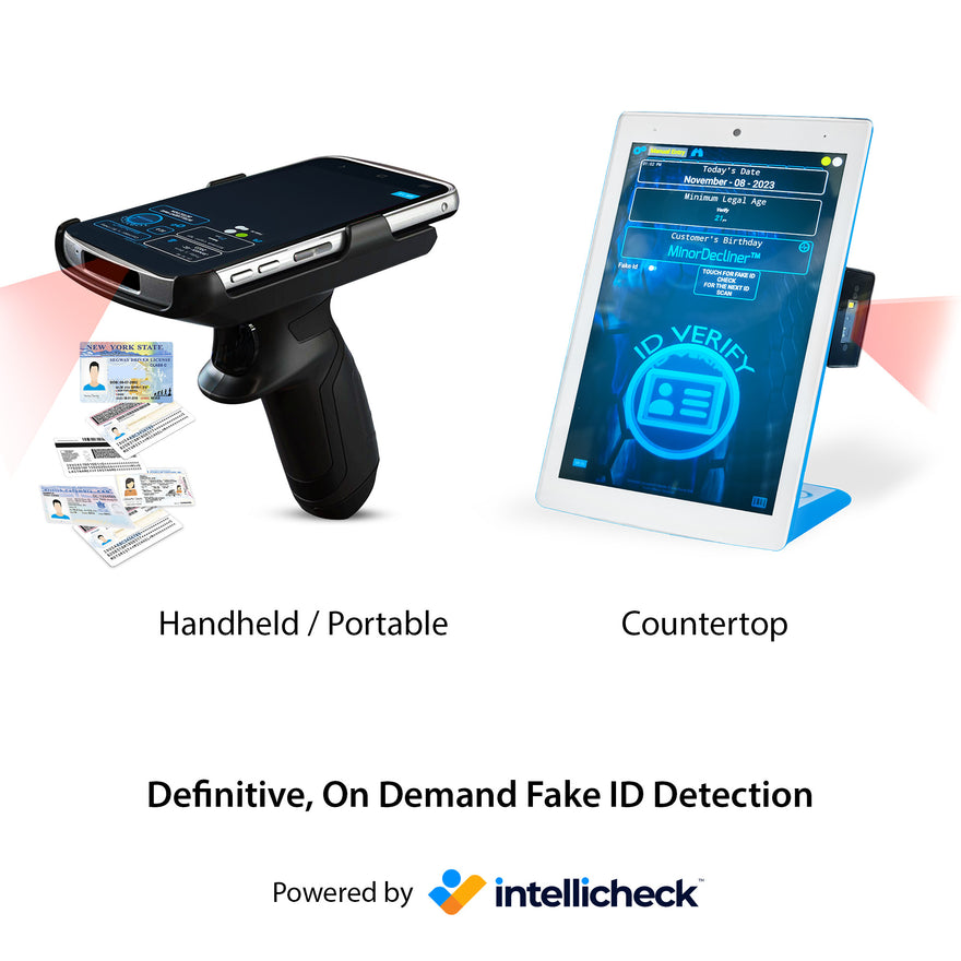 Cost Effective & Easy to Use ID Scanners by Minor Decliner