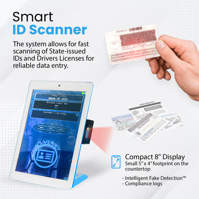 Cost Effective & Easy to Use ID Scanners by Minor Decliner