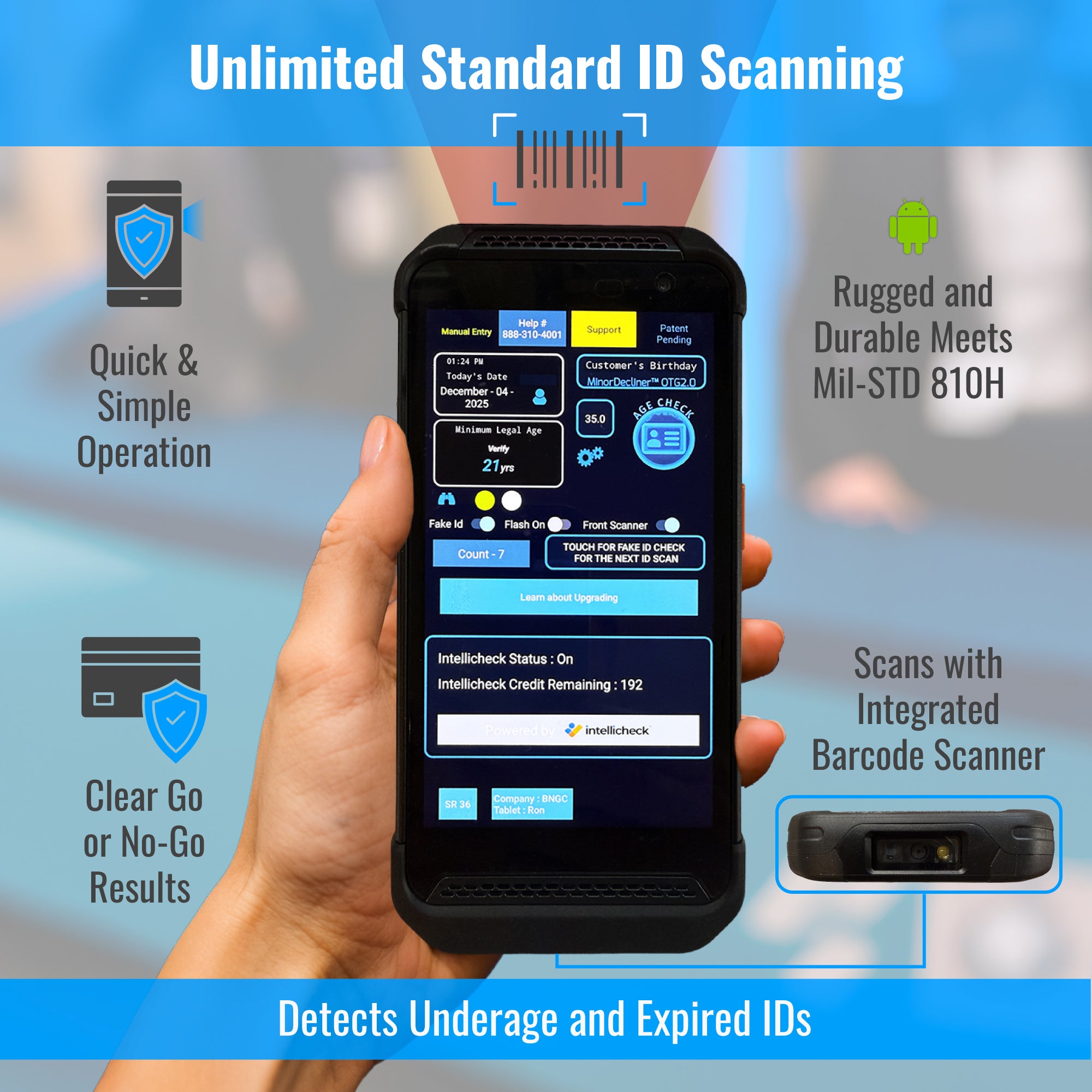 How To Scan Driving Mobile Driver’s License Scanner | mDL Scanner | Minor Decliner