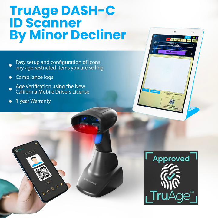Trueid Scanner TruAge Scanner for Age Verification