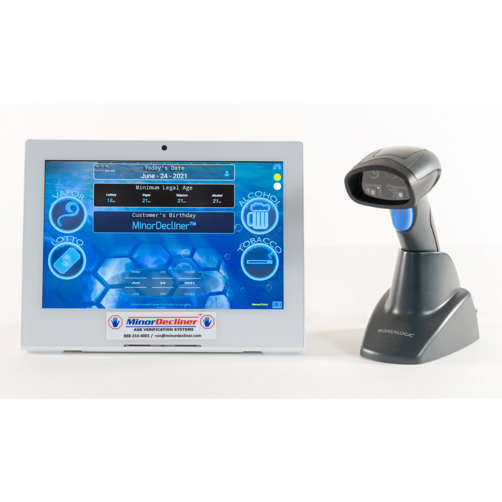 Mini Id Scanner Cost Effective & Easy to Use ID Scanners by Minor Decliner